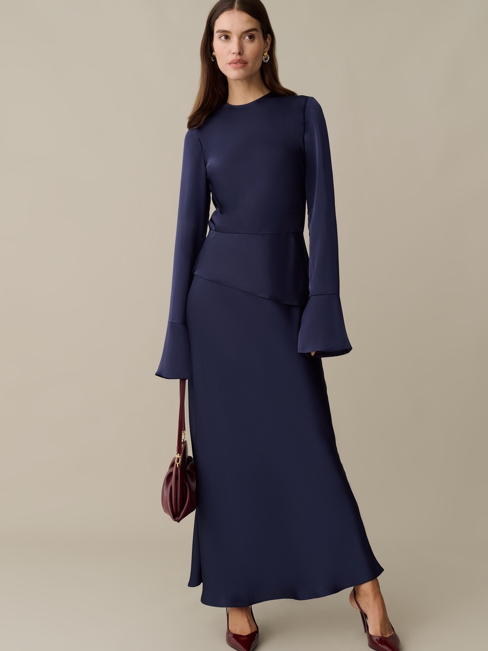 O.P.T. Kaylee dress Navy L